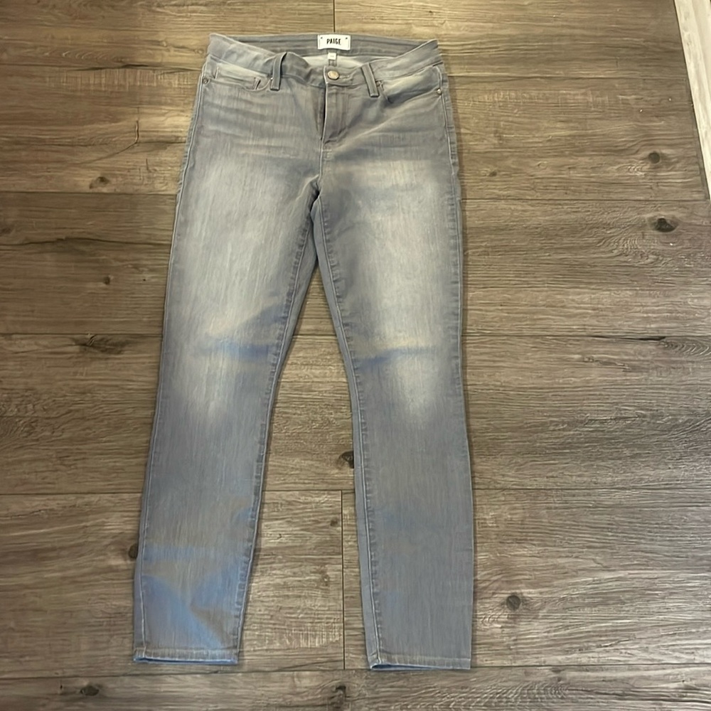 Paige gray denim jeans 29